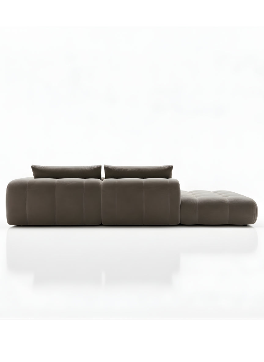 Beech wood corner sofa 300 x 180 cm -FAR11