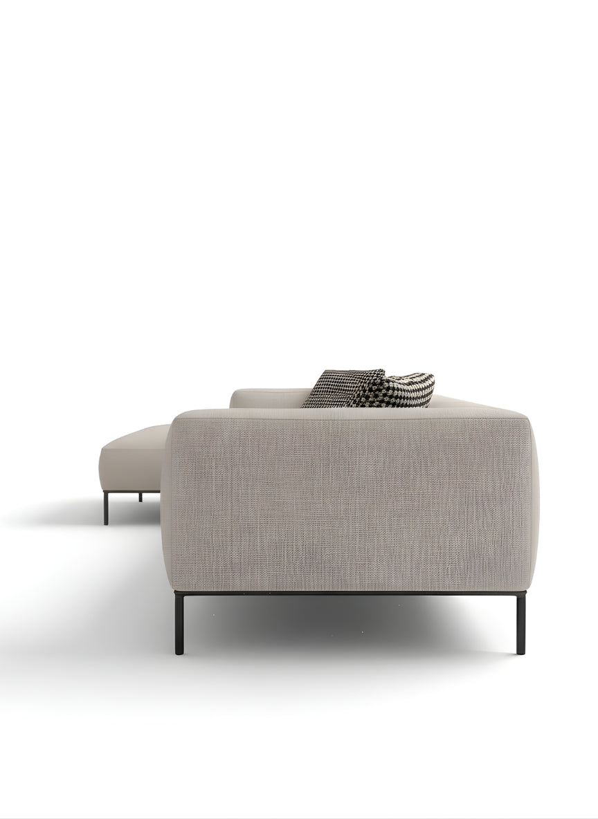 Beech wood corner sofa 250x 150cm -FAR25