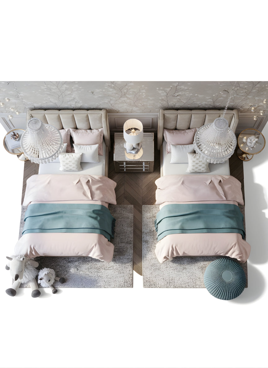 Bed - Multiple Sizes - Tem91