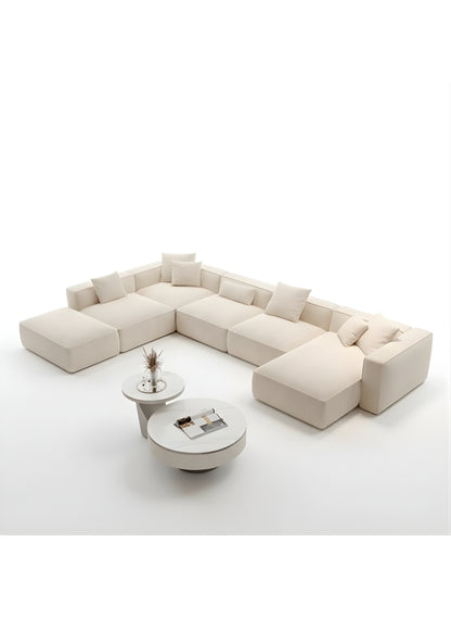 Beech wood corner sofa 300x180cm -FAR82