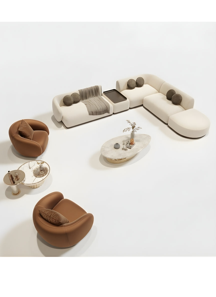 Beech wood corner sofa 200x 200cm -FAR29