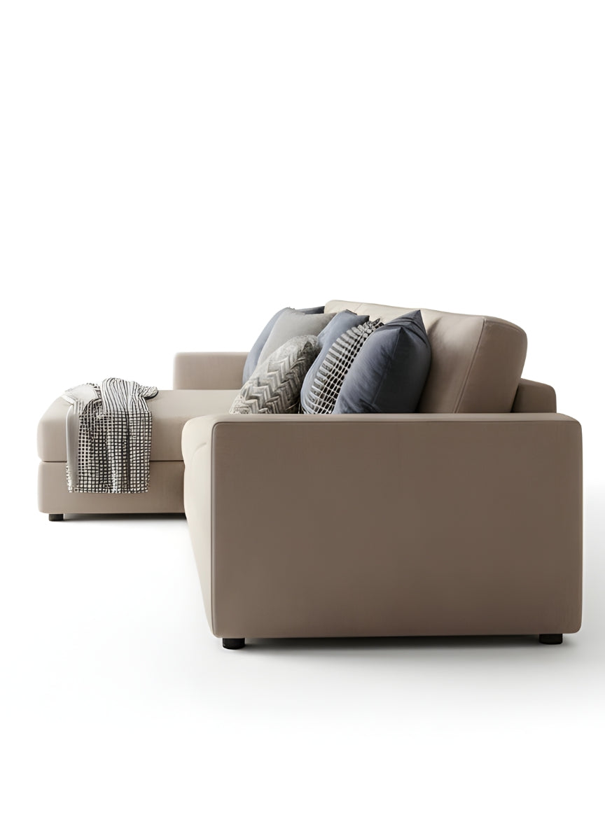 Beech wood corner sofa 200x180cm -FAR101