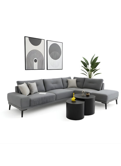 Beech wood corner sofa 300x200cm -FAR66