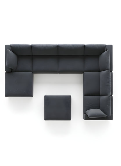 Beech wood corner sofa 300 x 200 cm -FAR5