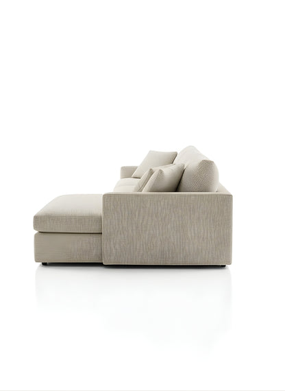 Beech wood corner sofa 280x150cm -FAR102