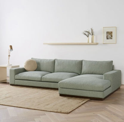 Beech wood corner sofa 280x180cm -FAR52