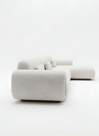 Beech wood corner sofa 300x180cm -FAR83