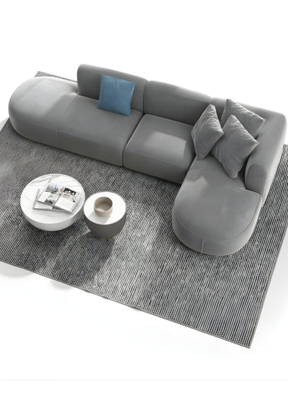 Beech wood corner sofa 300x200cm -FAR56