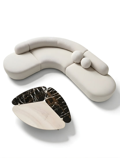 Beech wood corner sofa 280x180cm -FAR53