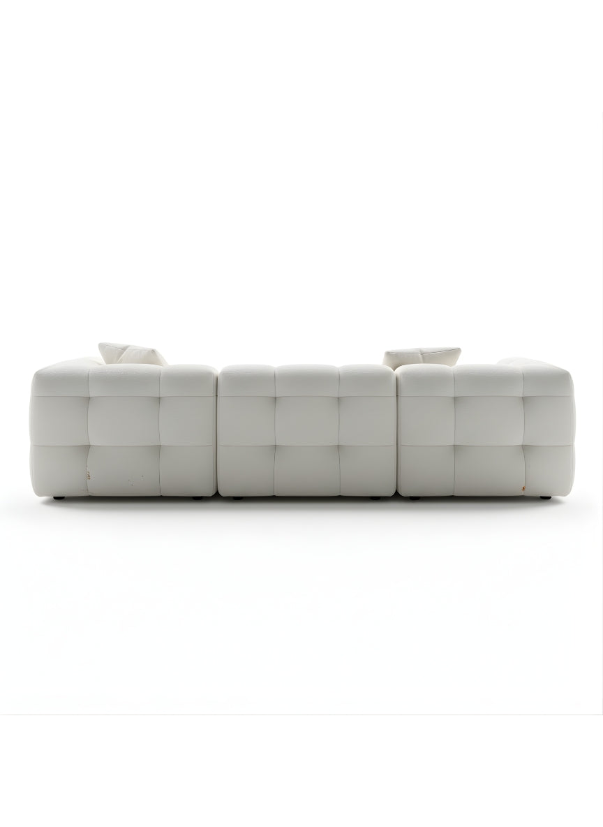 Beech wood corner sofa 280 x 150 cm -FAR7