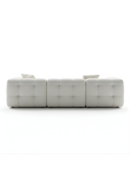 Beech wood corner sofa 280 x 150 cm -FAR7