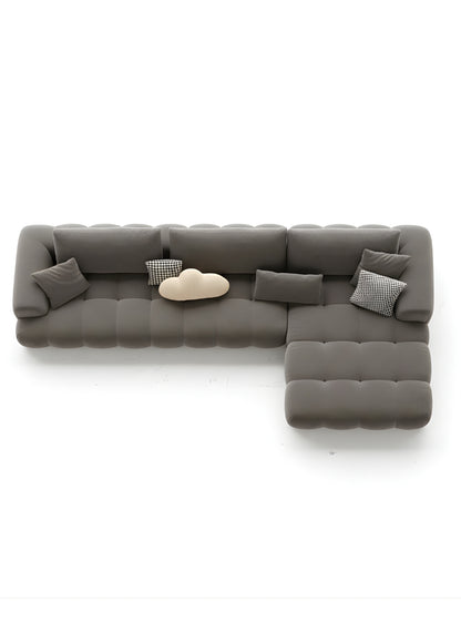 Beech wood corner sofa 300 x 180 cm -FAR11