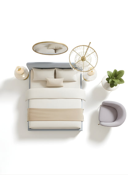 Bed - Multiple Sizes - Tem166