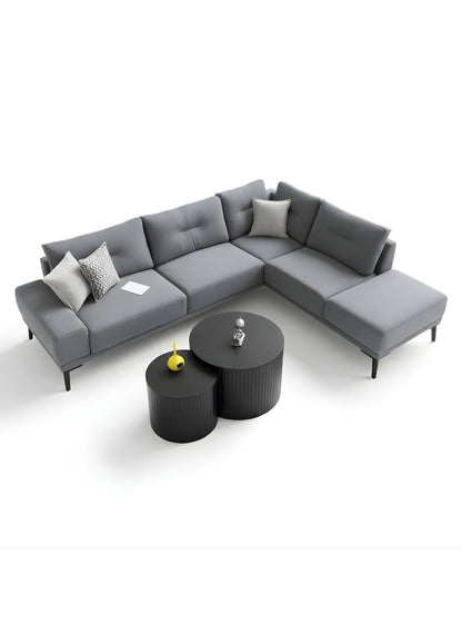 Beech wood corner sofa 300x200cm -FAR66