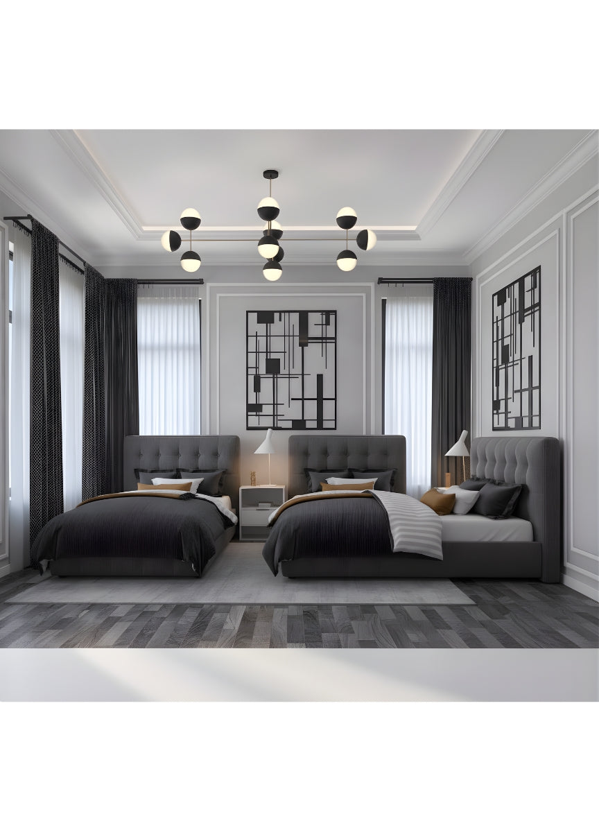 Bed - Multiple Sizes - Tem23