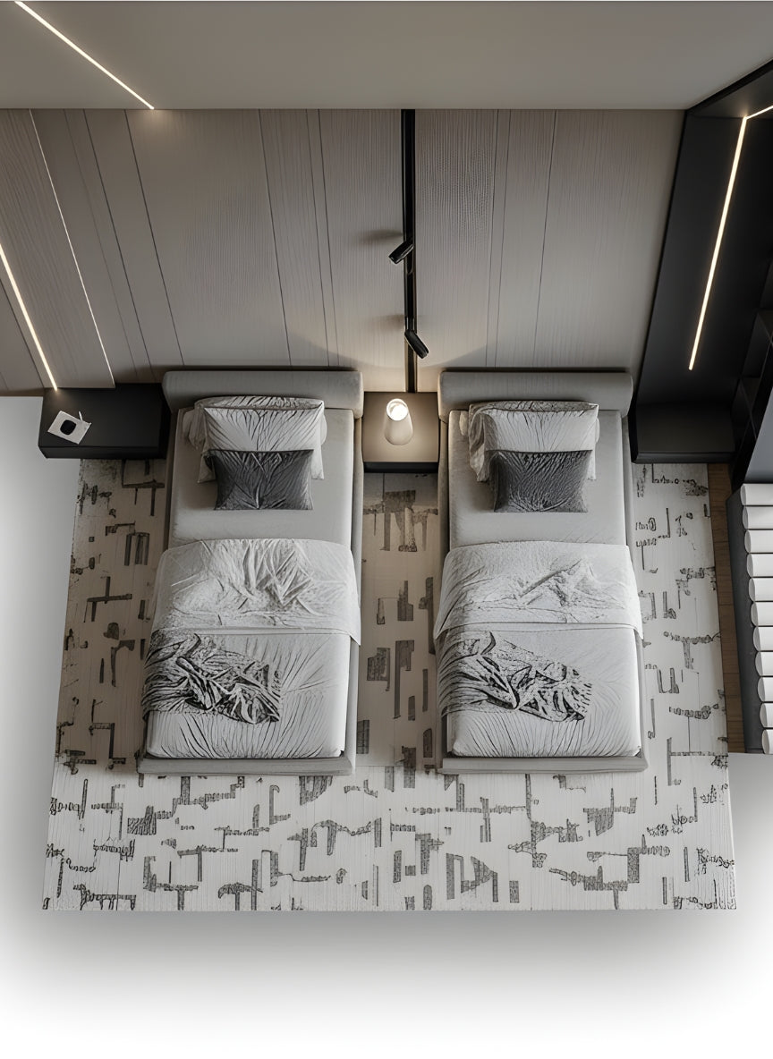 Bed - Multiple Sizes - Tem25