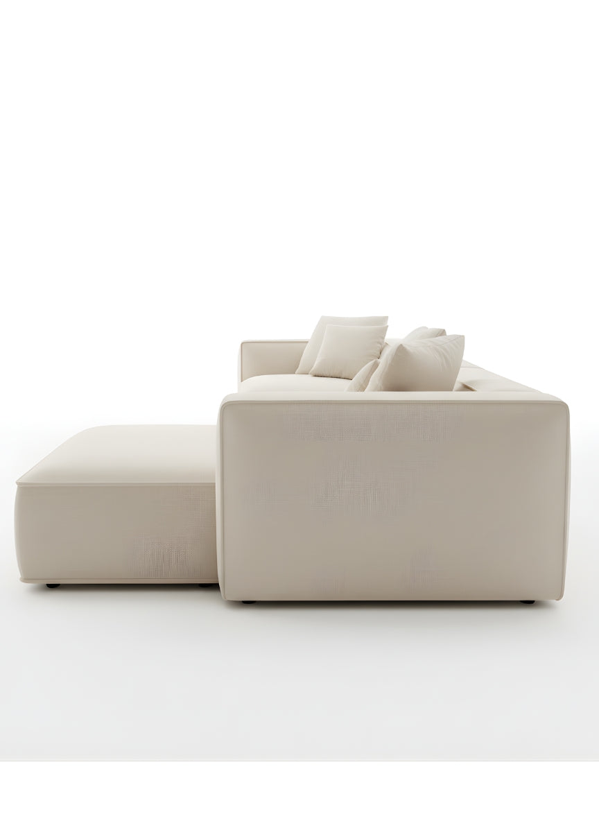 Beech wood corner sofa 300x180cm -FAR82