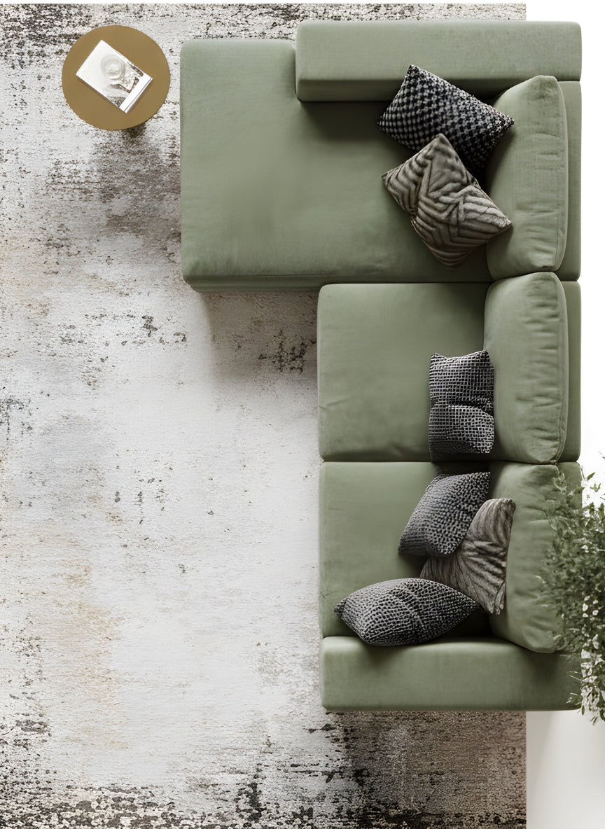 Beech wood corner sofa 200x180cm -FAR100