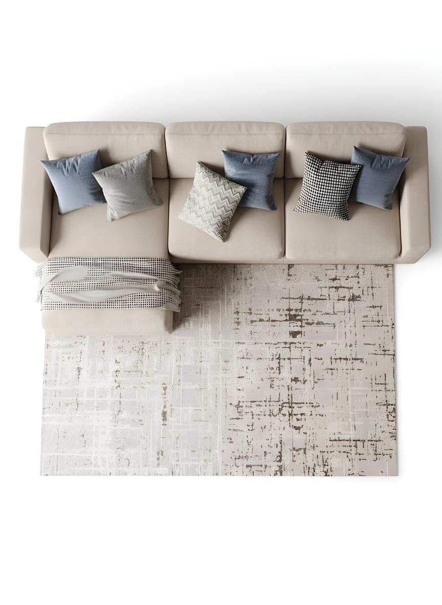 Beech wood corner sofa 200x180cm -FAR101