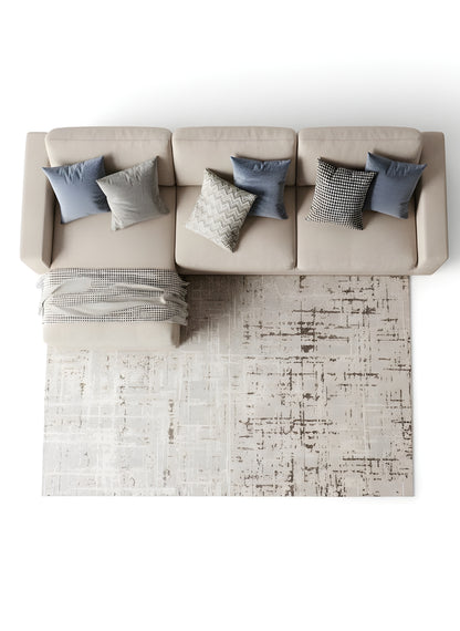 Beech wood corner sofa 200x180cm -FAR101