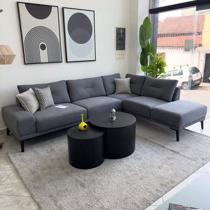 Beech wood corner sofa 300x200cm -FAR66