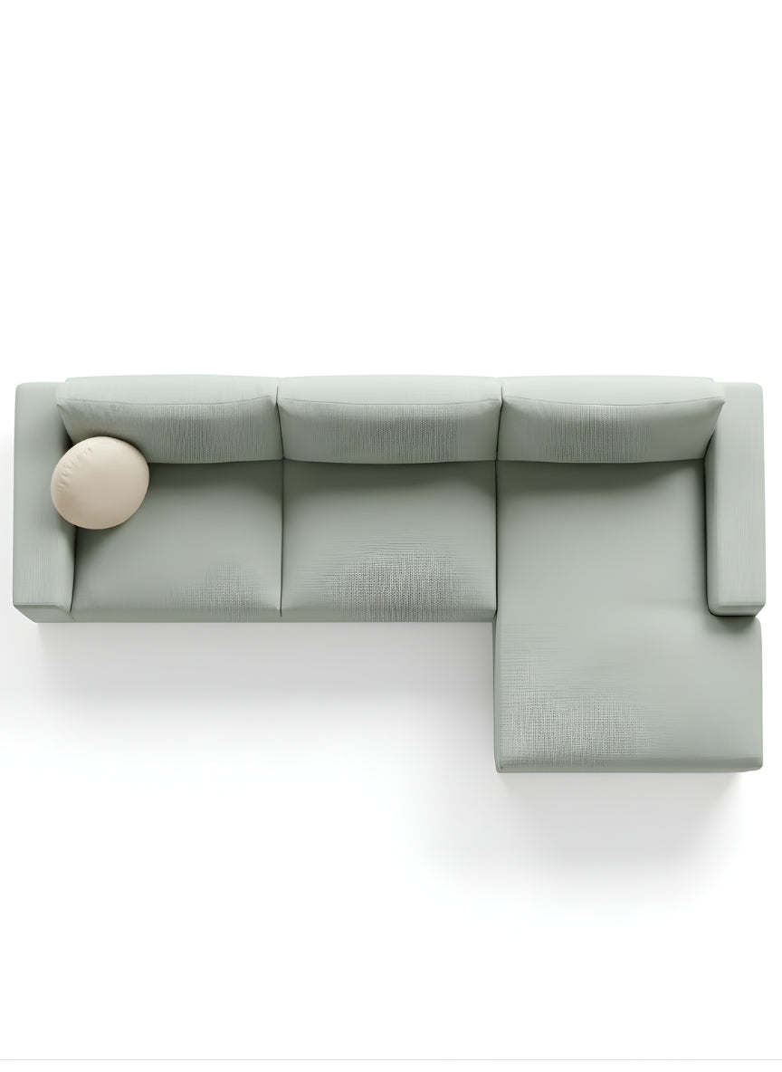 Beech wood corner sofa 280x180cm -FAR52