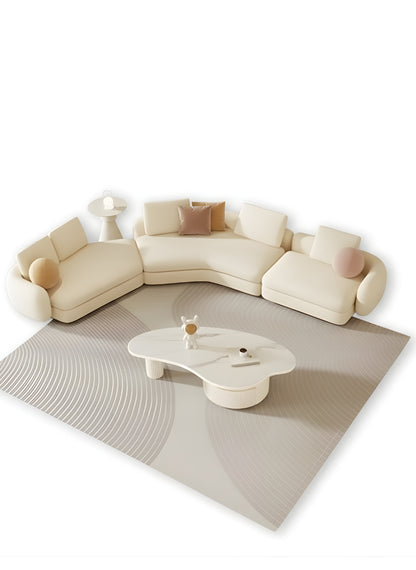 Beech wood corner sofa 280 x 250 cm -FAR1