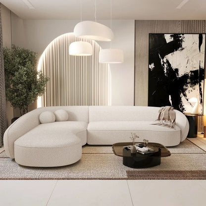 Beech wood corner sofa 280x180cm -FAR75