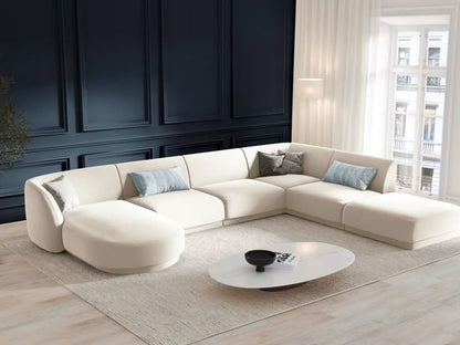 Beech wood corner sofa 300x180cm -FAR86