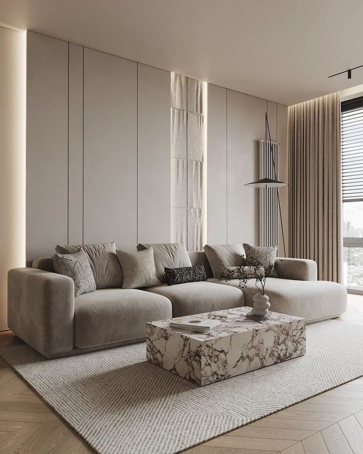 Beech wood corner sofa 280x180cm -FAR88