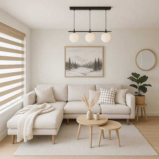 Beech wood corner sofa 200x180cm -FAR96