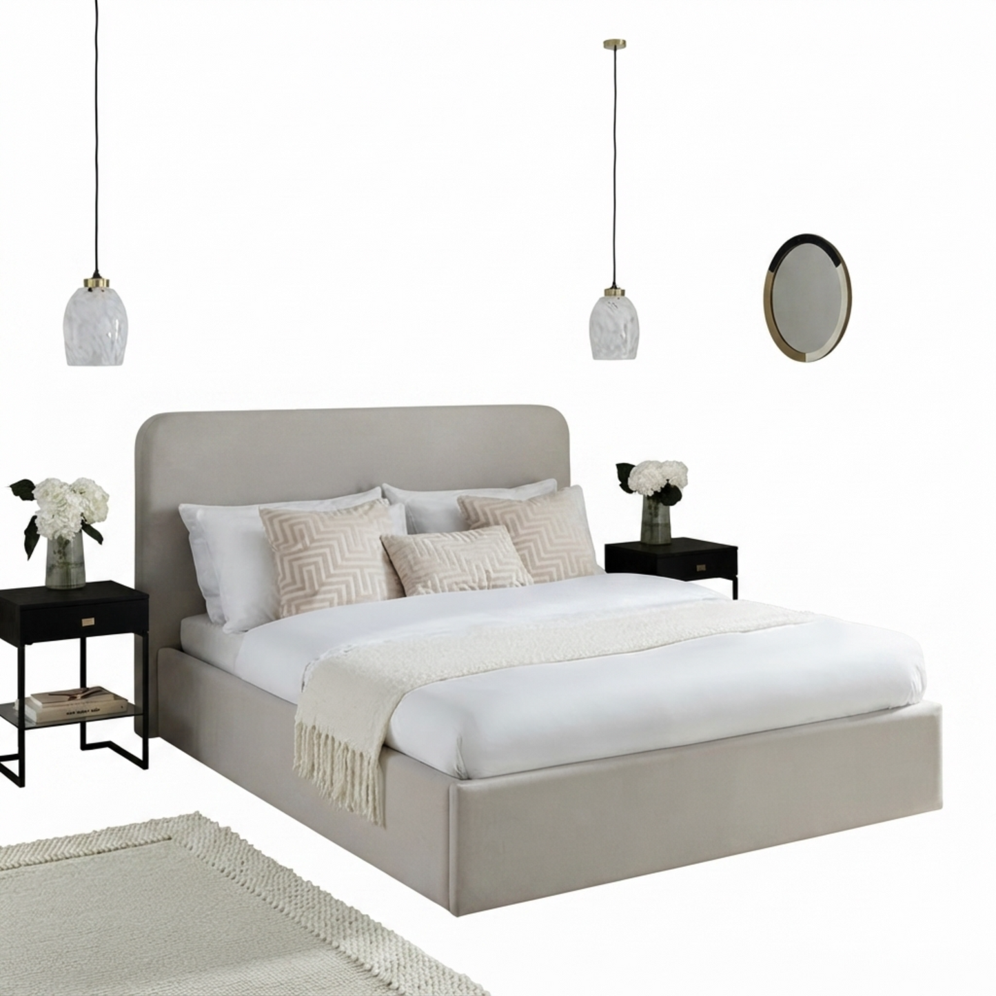 Bed - multiple sizes-PORTO 224