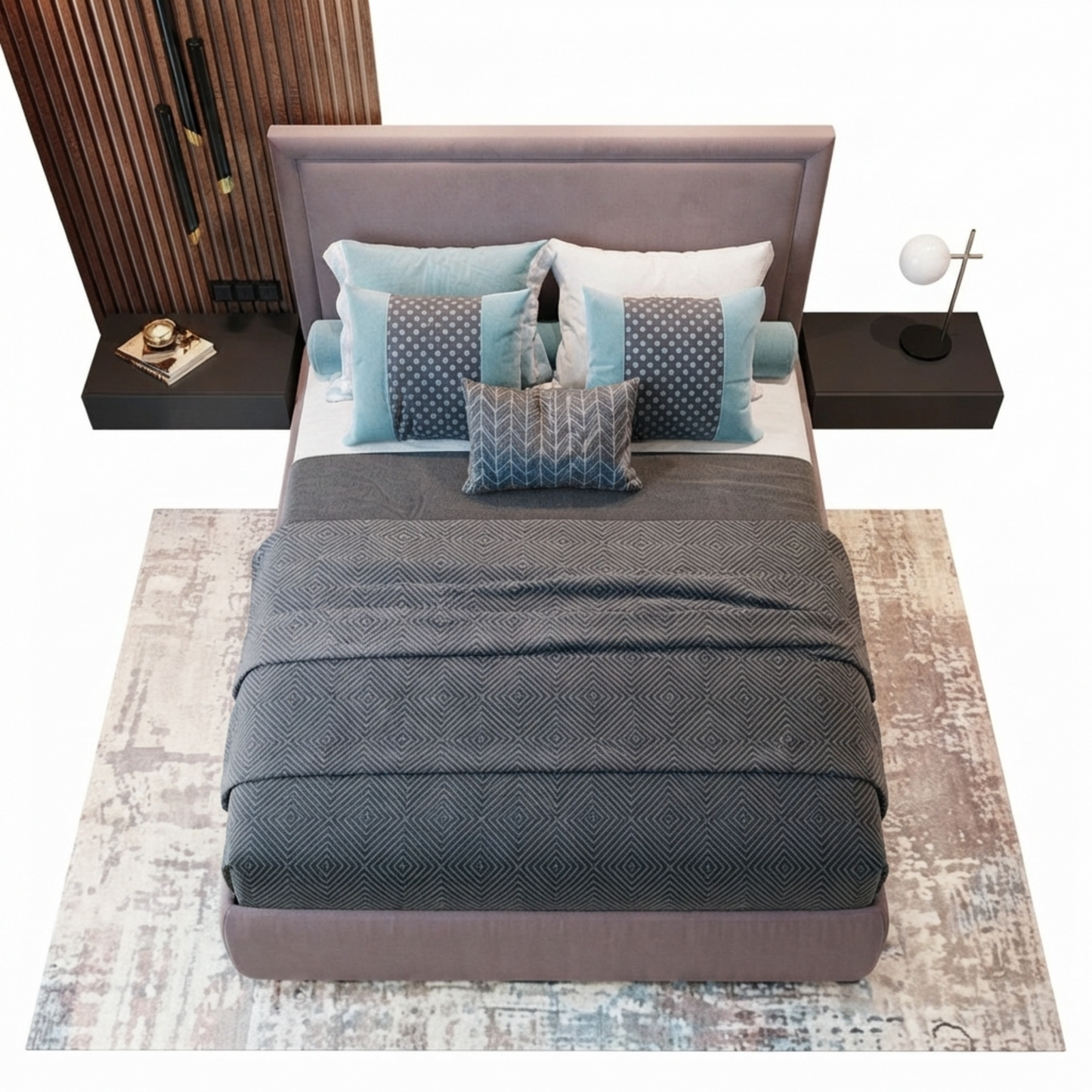 Bed - multiple sizes-PORTO 193