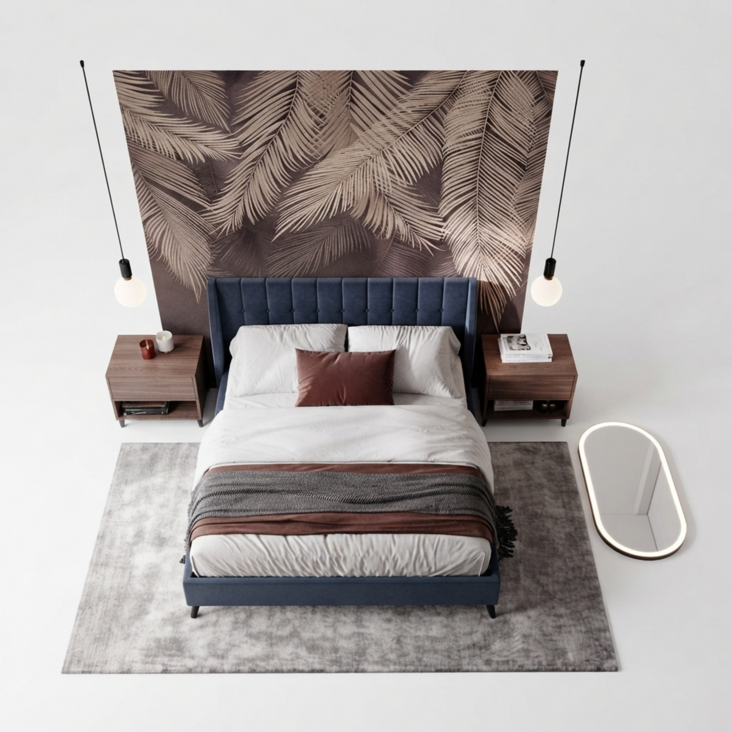 Bed - multiple sizes-PORTO 232