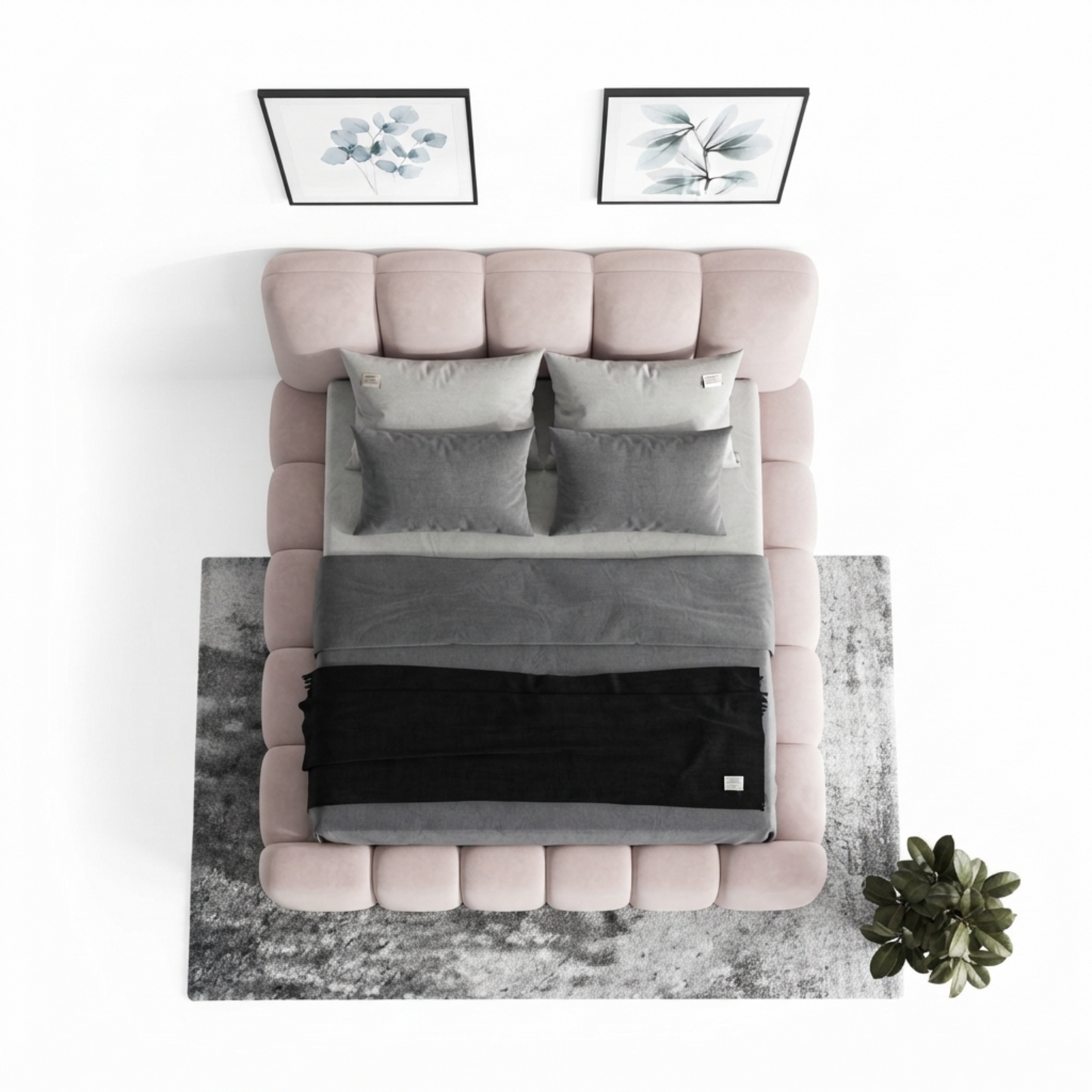 Bed - multiple sizes-PORTO 225