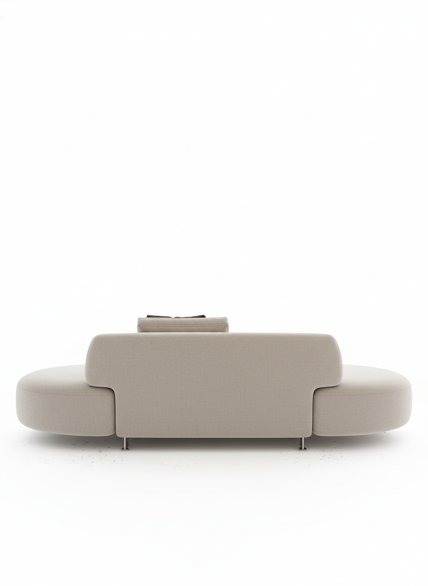 Beech wood corner sofa 280x180cm -FAR88