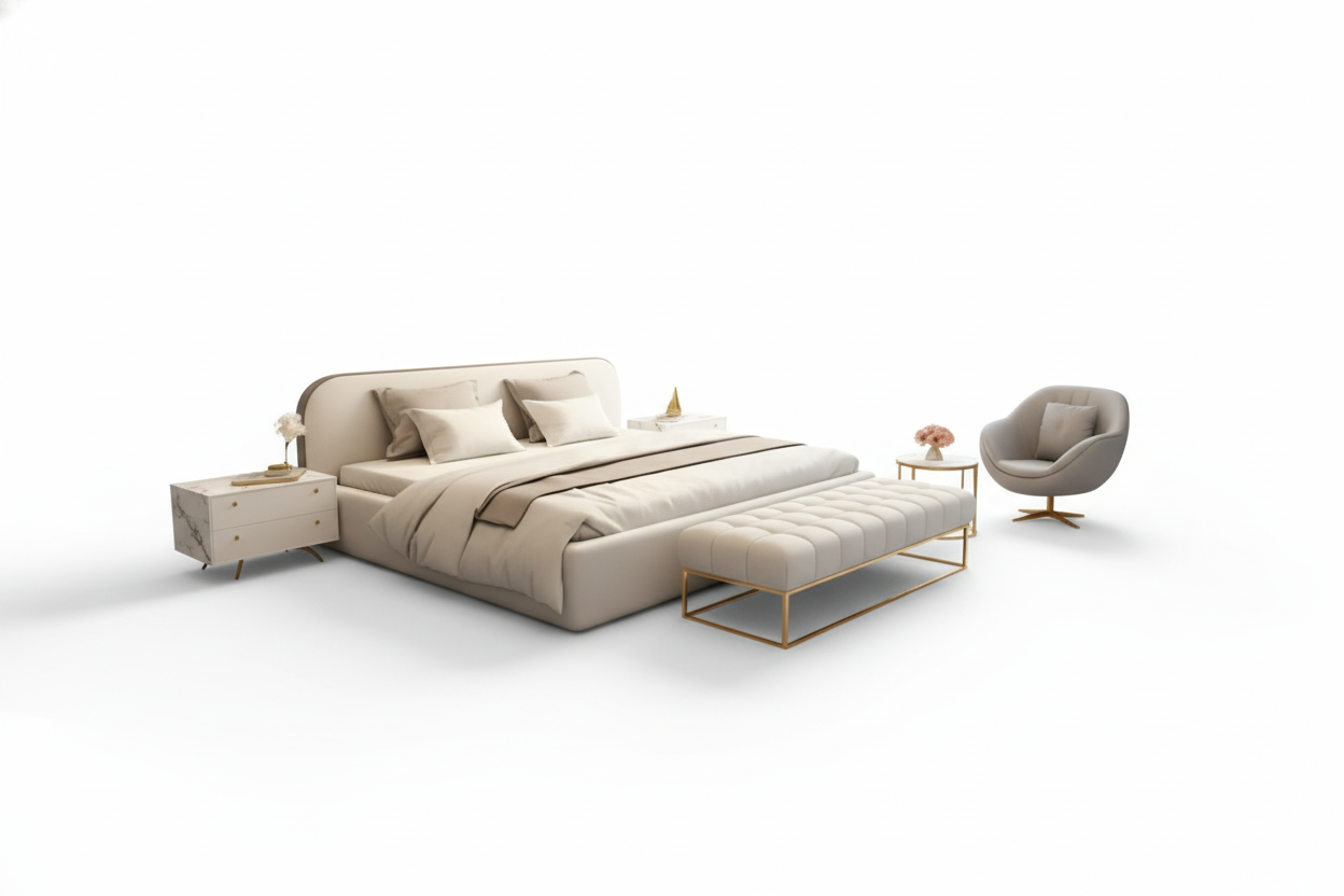 Bed - multiple sizes-PORTO 207