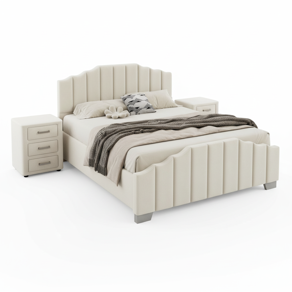 Bed - Multiple Sizes - Tem189