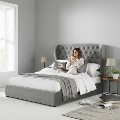 Bed - Multiple Sizes - Tem34