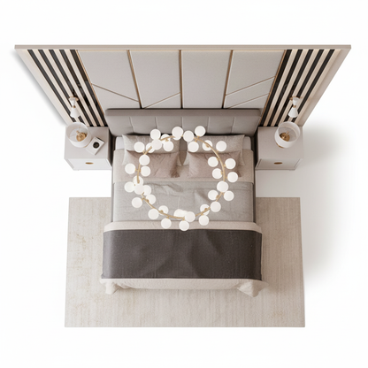 سرير Tem2 - -مقاسات متعددة