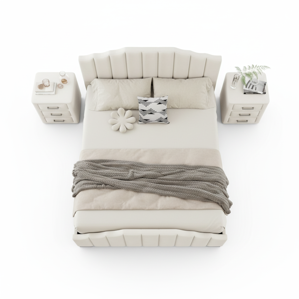 Bed - Multiple Sizes - Tem189