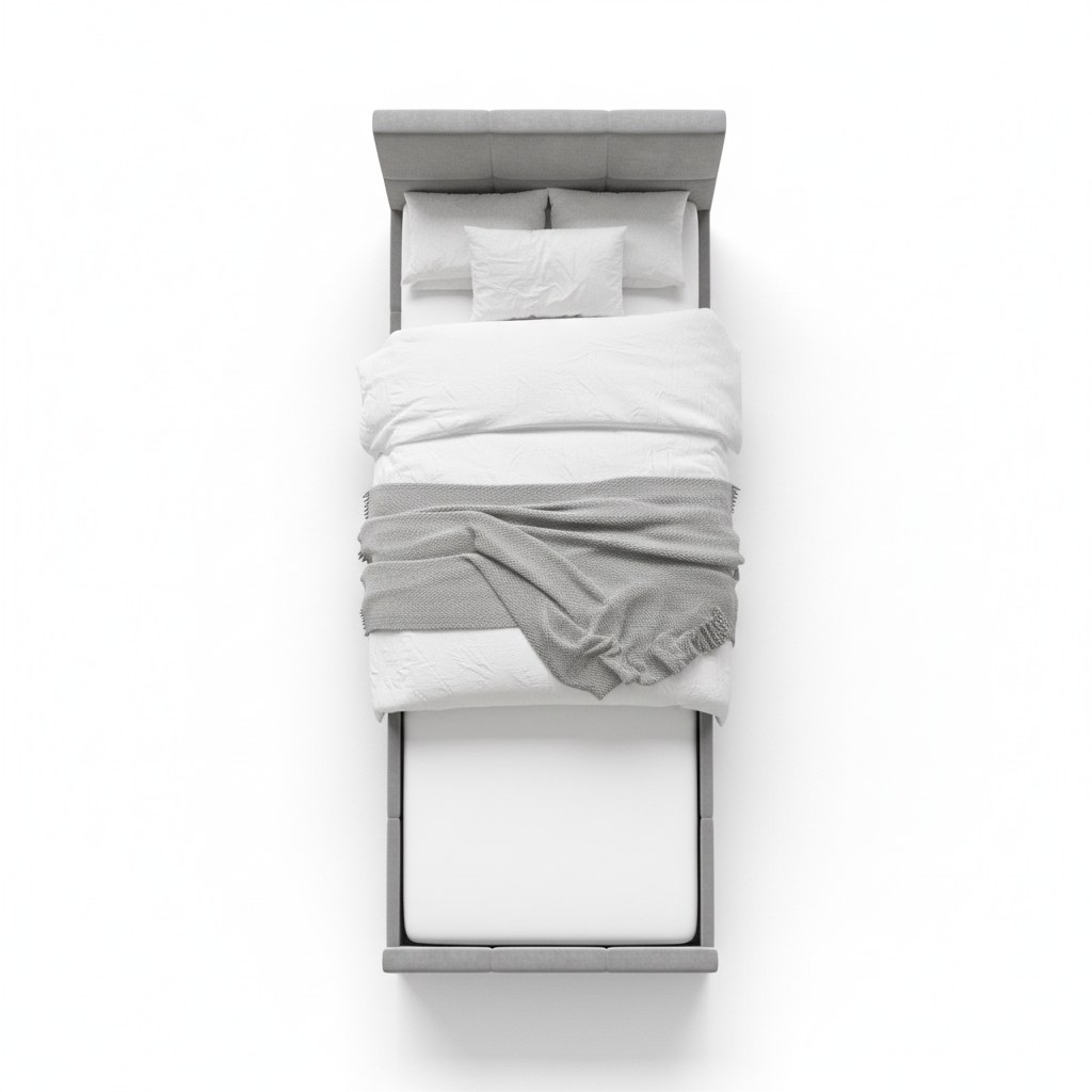 Bed - Multiple Sizes - Tem244