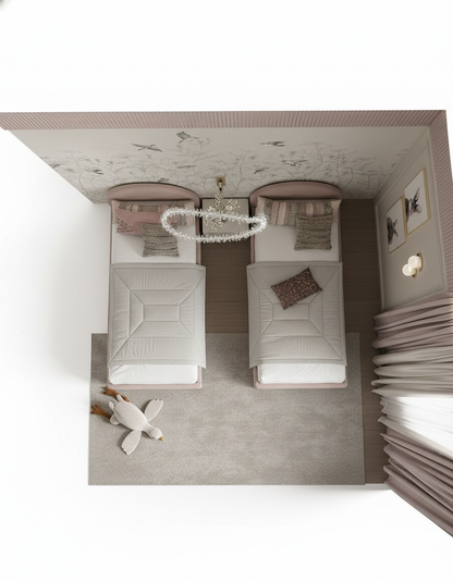 Bed - Multiple Sizes - Tem239