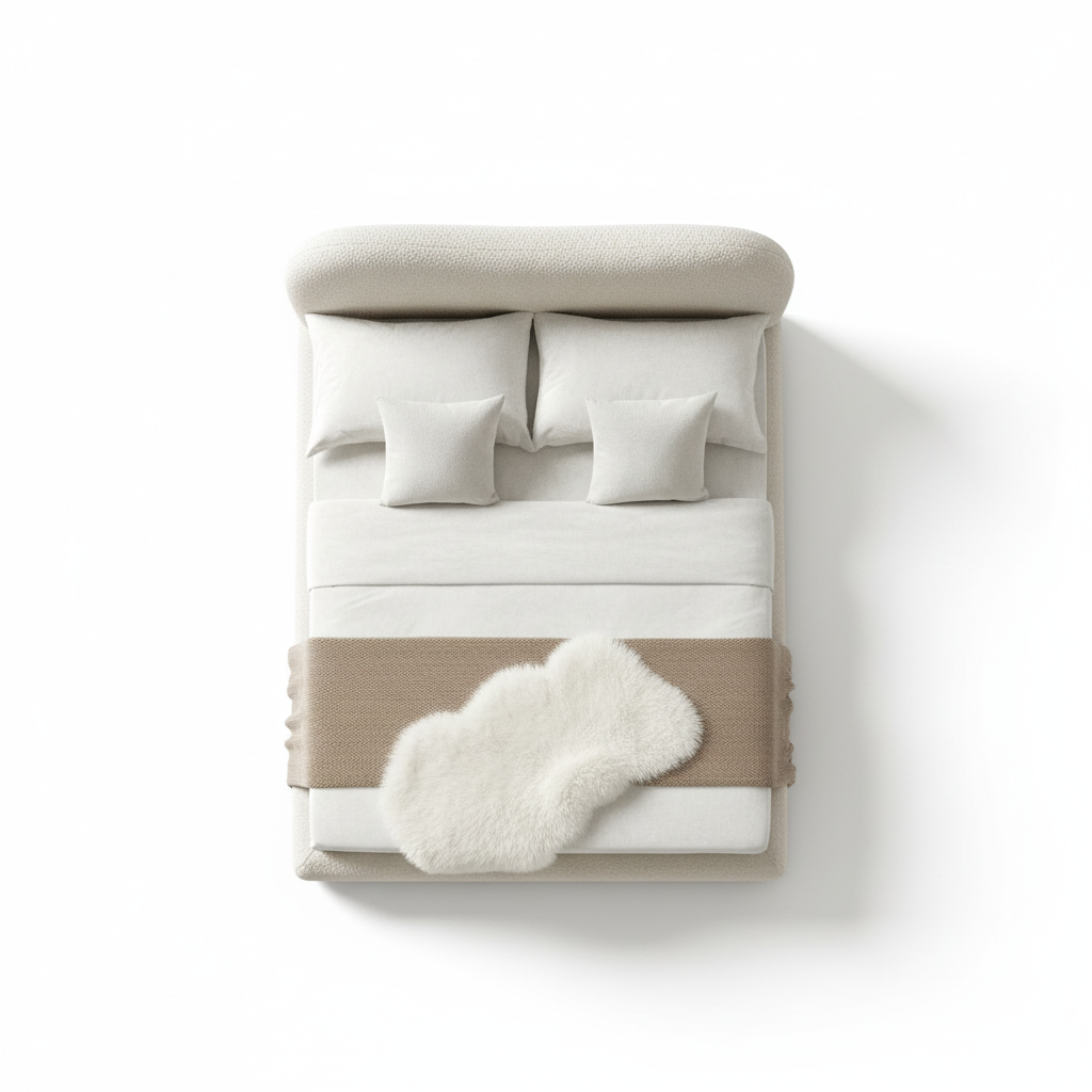 Bed - Multiple Sizes - Tem178